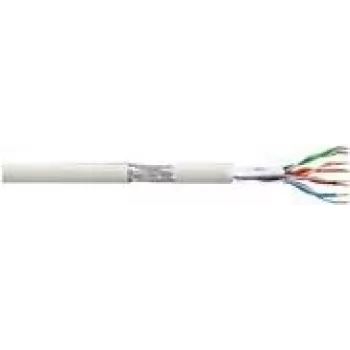 LogiLink EconLine - kábel vo veľkom balení - 100 m - SFTP, PiMF - CAT 6 - robustný - sivý