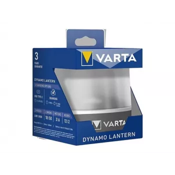 Ručná dynamová lampa s kľukou Varta 17670 101 111 - prenosné núdzové svietidlo