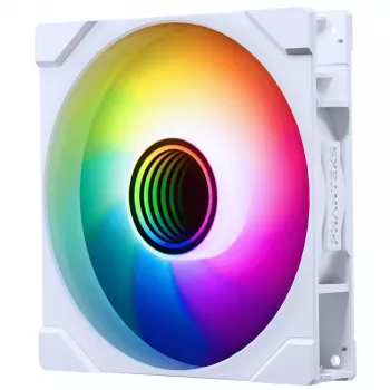 Phanteks M25 Gen2 140 mm PWM D-RGB Reverse-Blade skriňový ventilátor - biela