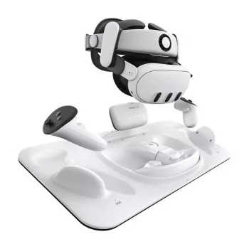 Nabíjacia stanica BOBOVR D3 pre Meta Quest 3 — dok pre headset a ovládače