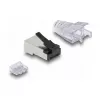 DeLOCK RJ45 modulárny konektor Cat.6 50 ks sada s robustnou západkou