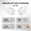 USB-C nabíjačka YENKEE G45 VOLT 45W Power Delivery 3.0, 3A výstup