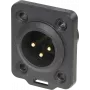 Neutrik NC3MDX-TOP káblový konektor XLR čierny (NC3MDX-TOP)