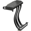 PCIe 5.0 Hyper Riser, predlžovací kábel čierny, 20cm