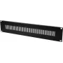 Čelný panel Omnitronic ZL-19 čierny 2HE — rackový čelný panel, čierny, 2HE (model 30100628)