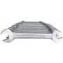 Gedore 6078350 sada obojstranných vidlicových kľúčov, 12 ks, 6-34 mm, DIN 3110