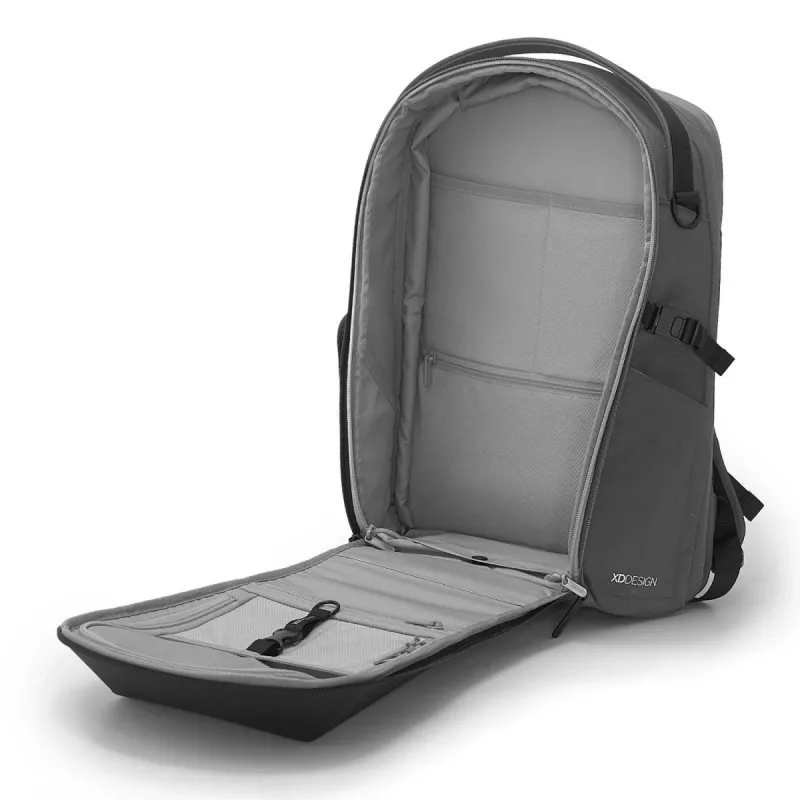 Batoh XDDESIGN Bizz sivý P705.932 – vodoodpudivý, ľahký mestský batoh