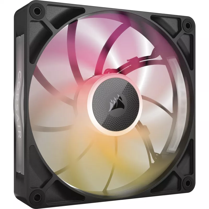 Ventilátor Corsair iCUE LINK RX140 MAX RGB 14 cm čierny 300–1600 ot/min