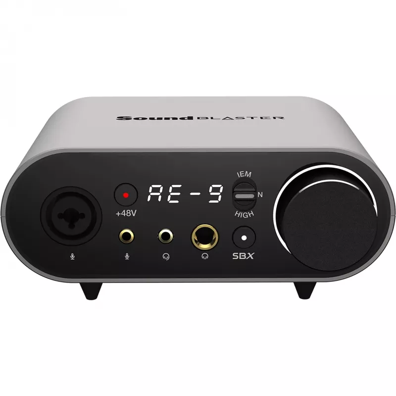 Zvuková karta Creative Labs SoundBlaster AE-9 — 32-bit / 384 kHz prehrávanie a nahrávanie