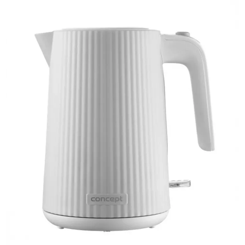 Rýchlovarná kanvica Concept Solution RK2390, plastové puzdro, 1,7 L, biela