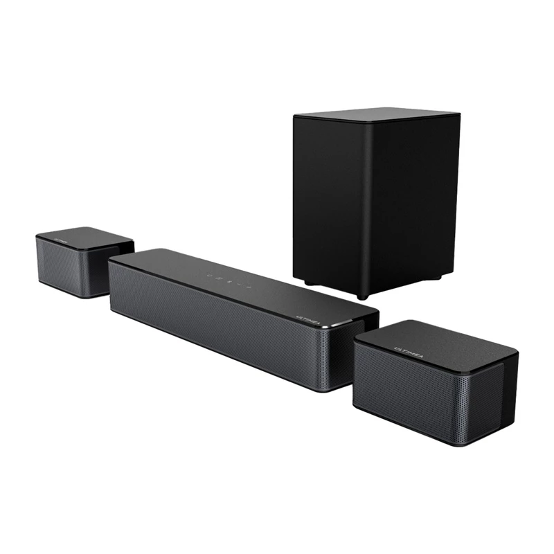 Soundbar Ultimea Poseidon D50 — model U2500, kompaktné domáce audio reproduktory pre TV a hudbu