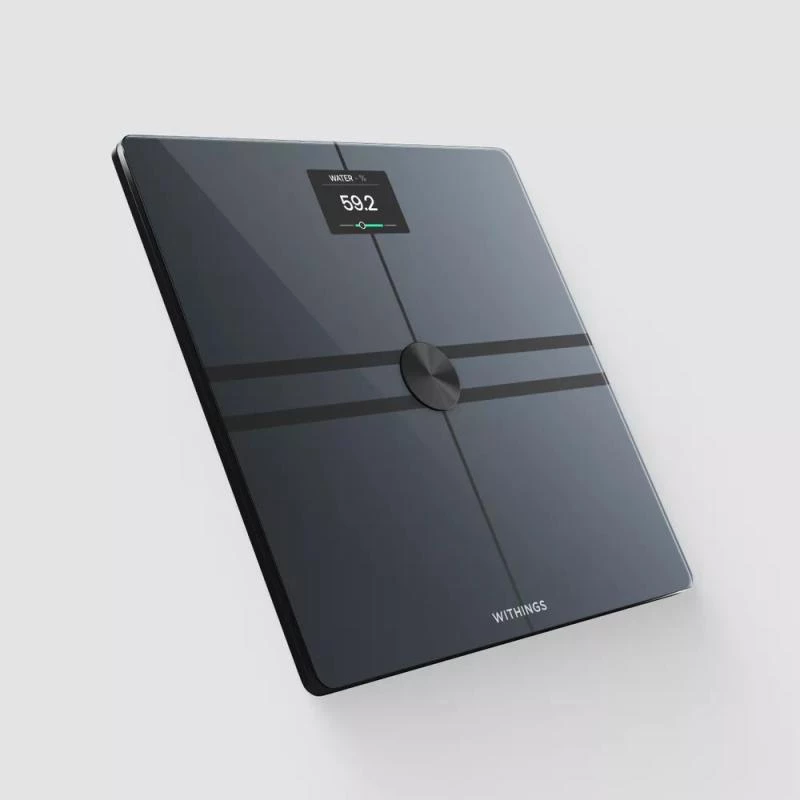 Elektronická osobná váha Withings Body Comp štvorcová čierna
