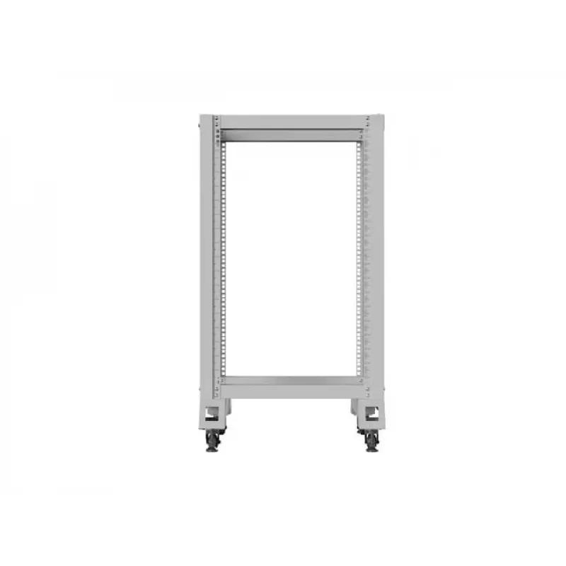 Otvorený rack 19 18U 600x800 sivý