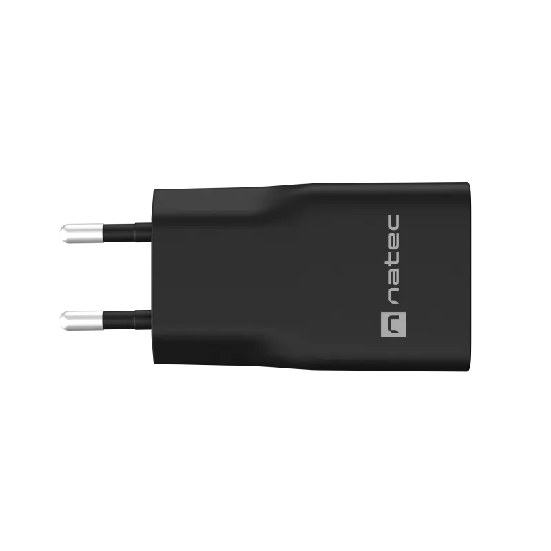 Napájací zdroj NATEC Ribera NUC-2377 — 1×USB-A, 1×USB-C, 3 A výstup