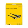 USB 2.0 Type-A na 1 x sériový RS-232 DB9 4 m DeLOCK 66323