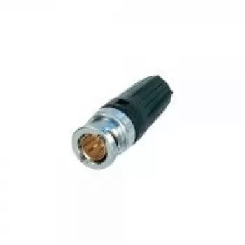 Neutrik NBNC75BDD6 káblový konektor BNC hliník – čierny (NBNC75BDD6)