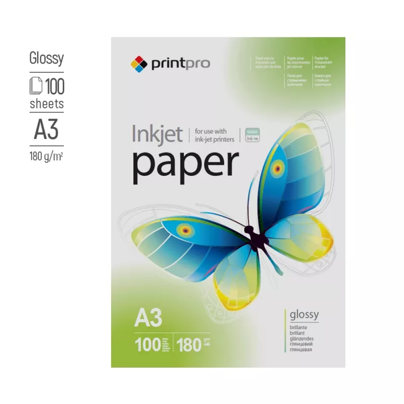 Fotopapier ColorWay PrintPro A3 180 g/m² 100 listov