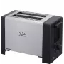 Hriankovač JATA TT607 2 plátky 800 W čierna nerez