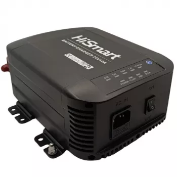 Automatická nabíjačka olovených / LiFePO4 batérií, 24V 10A