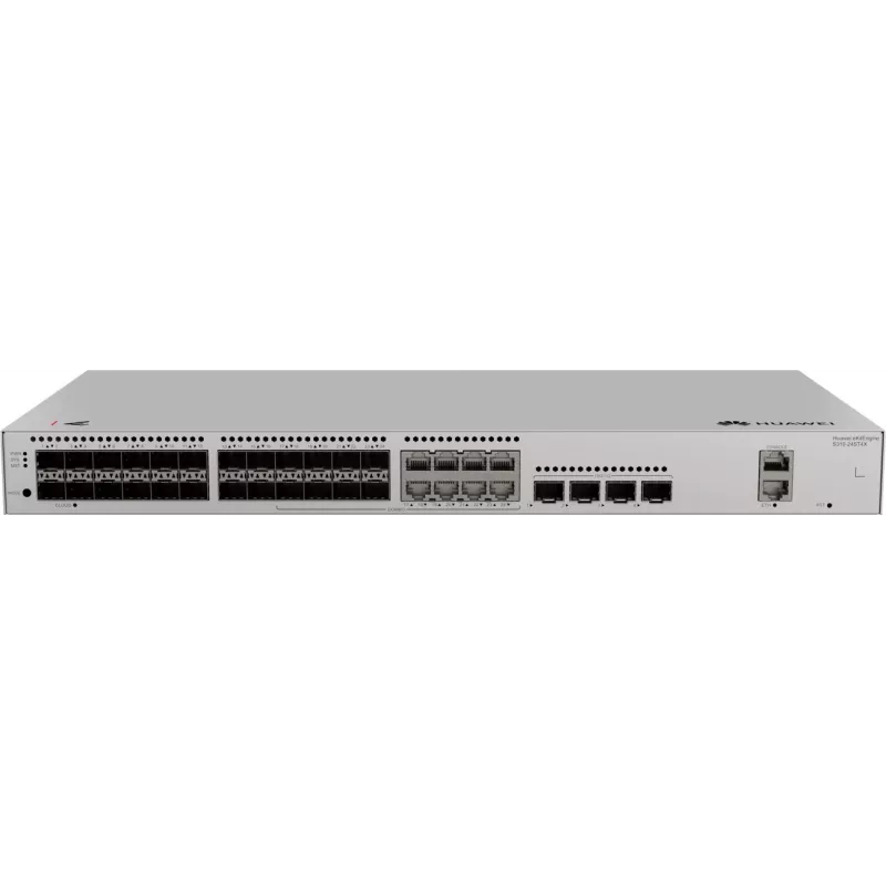 Huawei S310-24ST4X optický switch, 8x Combo ETH, 4x SFP+ 24x SFP (8x Combo ETH), 4x SFP+