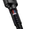 USB-C na USB-C kábel Baseus CATKLF-G91 1 m, USB-C konektor samec, 0,48 Gbit/s, čierny