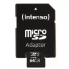 Intenso Performance - pamäťová karta (microSDXC s SD adaptérom) - 64GB - UHS-I U1 / Class10 - microSDXC UHS-I (3424490)