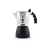 Bialetti Brikka moka kanvica 0,1 L čierna, nehrdzavejúca oceľ