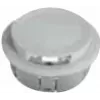 Bachmann 930.137 Easy-Cover Teleskopický kryt pre podlahovú zásuvkovú krabicu, strieborný