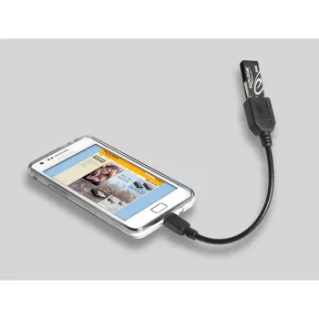 USB kábel Micro-USB B na USB A DELOCK 83293 0,18 m