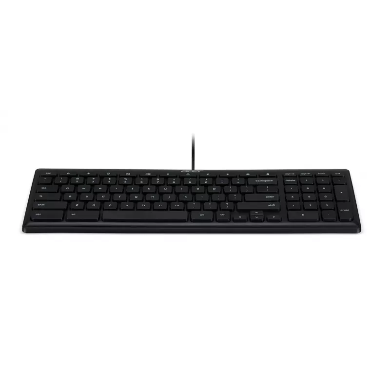 Acer AKW900 GP.KBD11.04F drôtová USB klávesnica, US International QWERTY, čierna