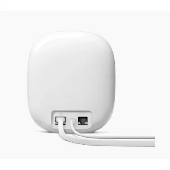 Google Nest WiFi Pro - Wi-Fi systém (router) - až 120 m² - sieť - GigE, 802.11ax (Wi-Fi 6E) - 802.11a/b/g/n/ac/ax (Wi-Fi 6E) - Multi-Band (GA03030-EU)