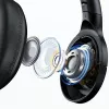 Usams Slúchadlá Bluetooth 5.3 Over-Ear Us-yh séria čierna/čierna TDLYEJYS01