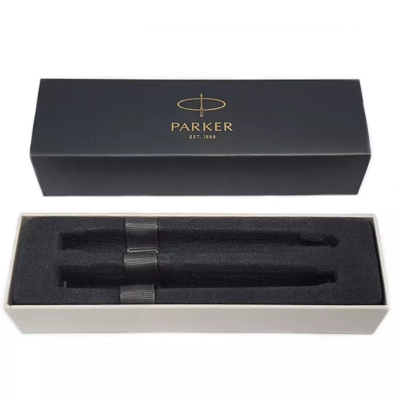 Parker 2093258 Súprava pier čierna, strieborná 2 ks