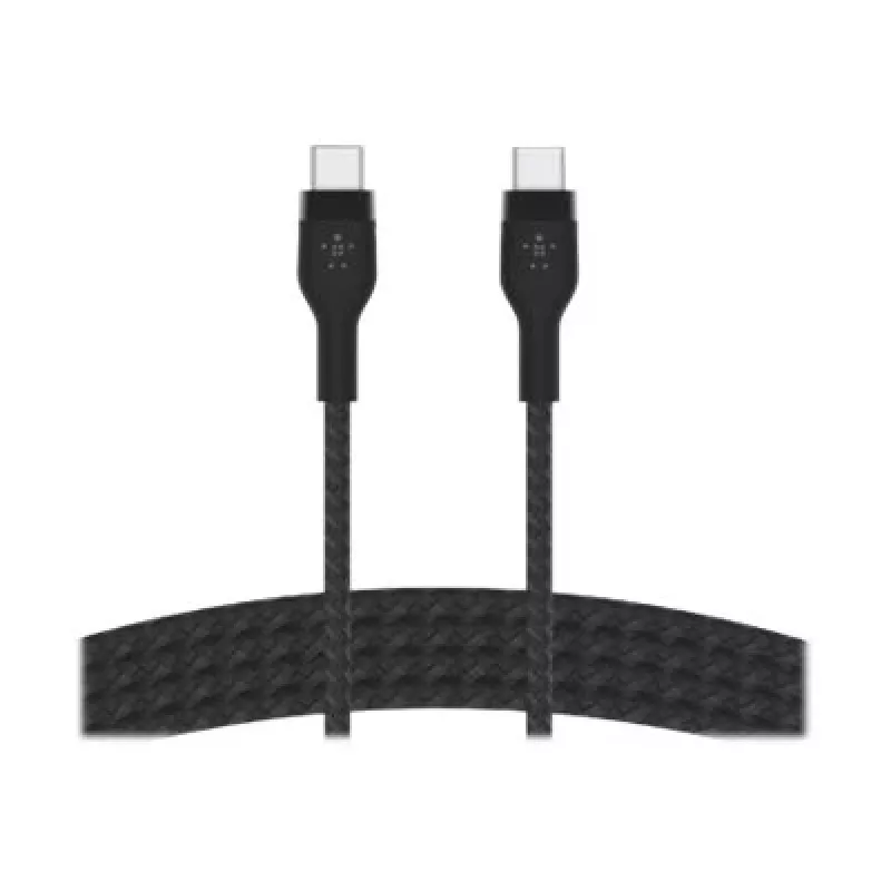 Belkin BOOSTCHARGE PRO Flex USB kábel 1 m USB 2.0 USB C čierny (CAB011BT1MBK)