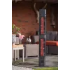 SUNRED | ohrievač | RD-DARK-3000L, Valencia Dark Lounge | infračervený | 3000 W | čierny | IP55