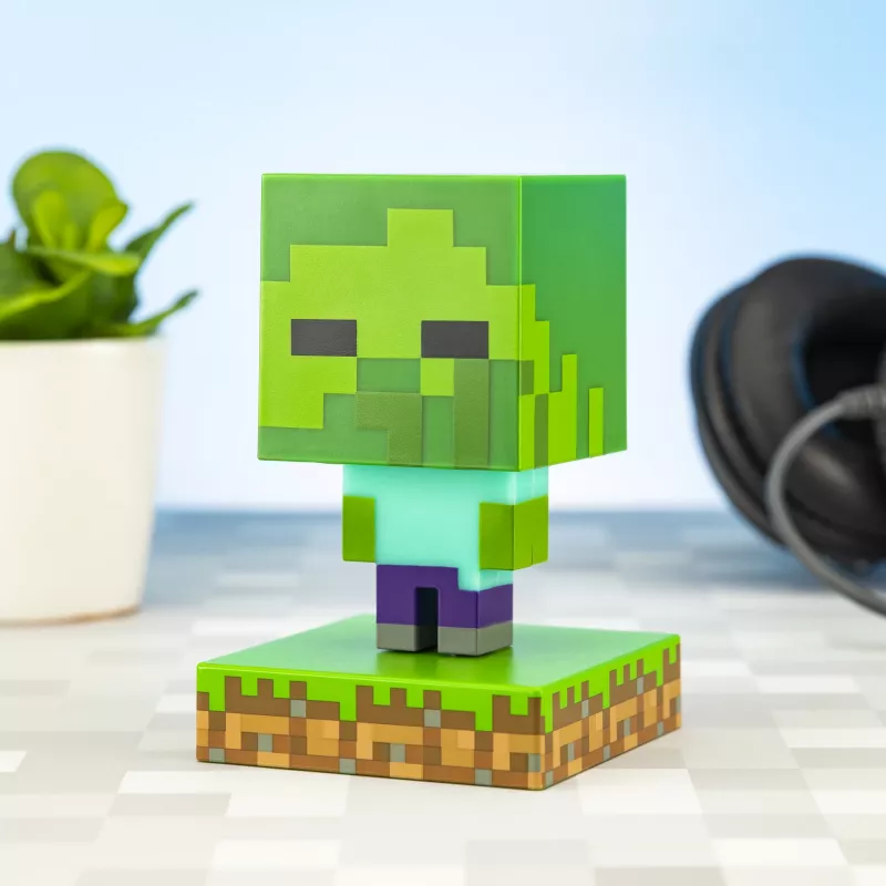 Stolová lampa Paladone Light Paladone Minecraft Zombie Light PP6592MCFV4 LED