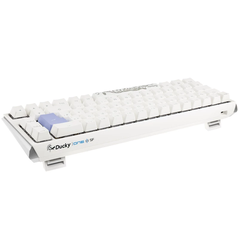 Ducky One 3 Classic Pure White SF klávesnica USB nemecká biela (DKON2167ST-WDEPDPWWWSC1)