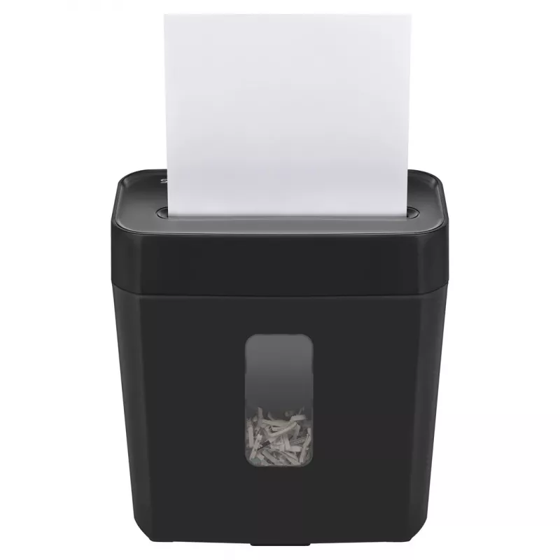 Skartovačka SAVIO ND-01, krížový rez 4 x 32 mm, nádoba 11 l, 230 W, čierna, 72 dB