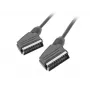 Lanberg CA-EUEU-10CC-0018-BK kábel SCART, SCART na SCART 21-pinový, 1,8 m, čierny