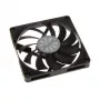 AKASA AK-FN076 80 mm ventilátor do skrine - čierny