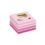 3M Post-it Notes samolepiace lístočky kocka, 76 x 76 mm, neónovo ružová (2028-NP)