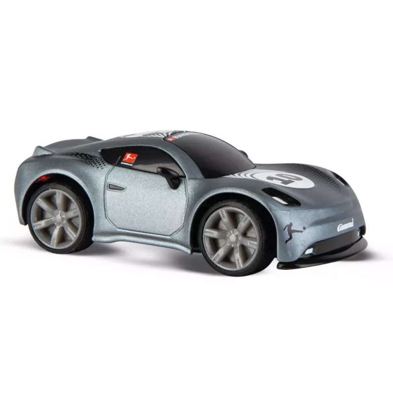 RC auto Bundesliga Mini RC 1:43 sivá