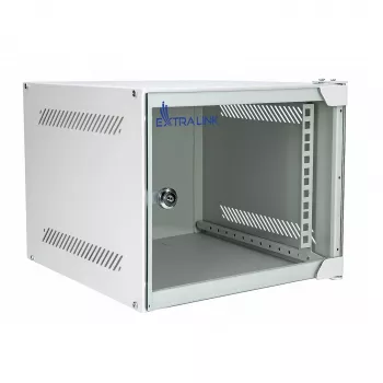 EXTRALINK LITE 4U 10 280X310 nástenný rack sivý