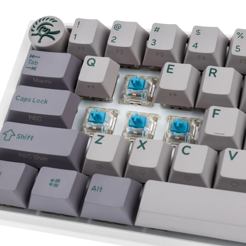Ducky One 3 Mini klávesnica herná USB US English sivá