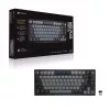 Corsair Gaming K65 Plus Wireless 75% RGB herná klávesnica, MLX červená - čierna, sivá