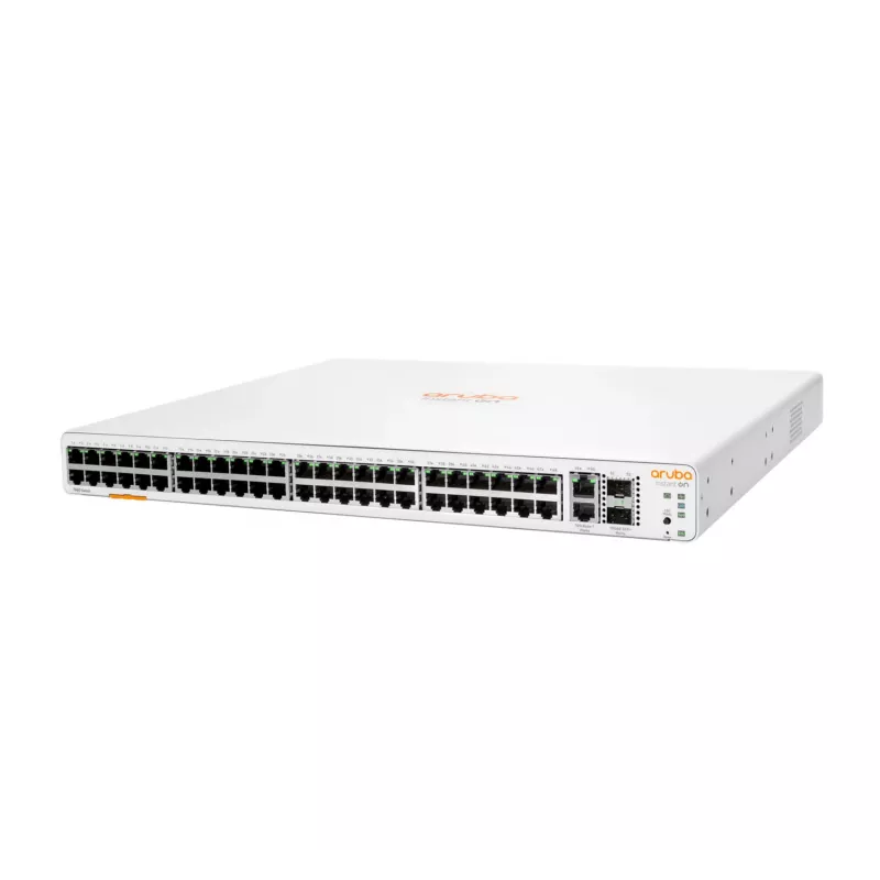 HPE Networking Instant On 1960 48G 2XT 2XF switch Europe (JL808A#ABB) - (nástupca HPE 1950 48G 2SFP+ 2XGT switch (JG961A#ABB))