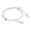 Sieťový kábel LANBERG PCU5-10CC-0150-S Cat5e U/UTP RJ-45 1,5 m sivý