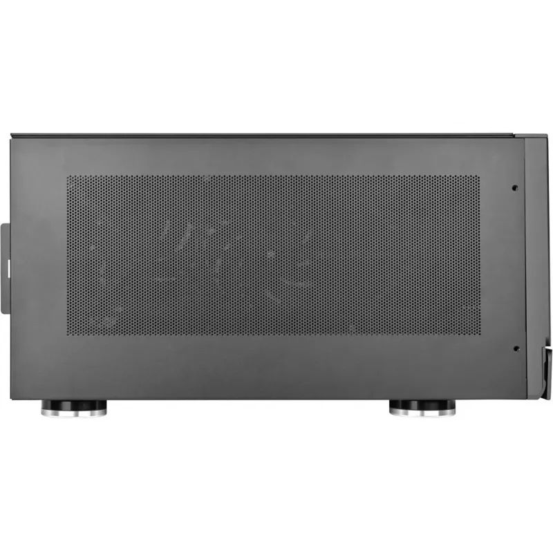 SilverStone Crown 04 PC skriňa SST-CW04TB — HTPC formát, podpora SSI-EEB, tmavosivá