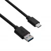 Akyga AK-USB-24 USB 3.1 kábel Type-A na Type-C, 0,5 m, čierny