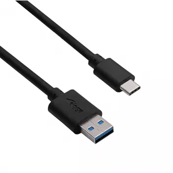 Akyga AK-USB-24 USB 3.1 kábel Type-A na Type-C, 0,5 m, čierny
